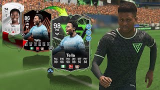 86 RTTF TELLA PLAYER REVIEW FC 24 [upl. by Boccaj]