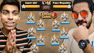 PAPA Mogambo Hunted our Clan War Streak Clash of Clans [upl. by Cleveland347]