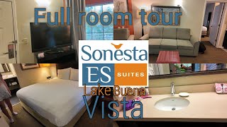 Amazing Sonesta ES suites Lake Buena Vista room tour [upl. by Rickart]