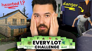 I tried to play The Sims with every lot challenge again Part 1 [upl. by Carlynn]