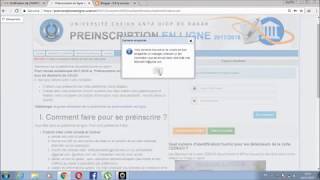 Comment faire votre préinscription en ligne UCADSilf la solution [upl. by Naejarual195]