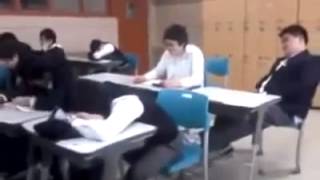 Prank in Korean school [upl. by Meredeth945]