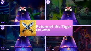 Return of the Tiger  Full Band 100 FC X  Fortnite Festival Season 2 [upl. by Anilemrac511]