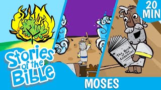 Moses and the Exodus  More of Moses Story  Stories of the Bible [upl. by Inor]