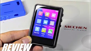 REVIEW MECHEN HiFi MP3 Player 24 Touchscreen Bluetooth 50 FM Radio [upl. by Osher]