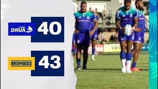 Fijian Drua VS Brumbies PreSeason Highlights 2024 [upl. by Frechette]