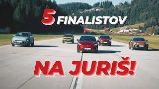 Na juriš  Pet finalistov za Slovenski avto leta [upl. by Ethbin]