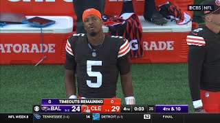 Ravens VS Browns CRAZY ENDING [upl. by Adaner]