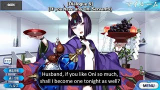 FateGrand Order Shuten Doujis Voice Lines with English Subs [upl. by Consuelo]