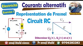 Représentation de Fresnel exercice 1 [upl. by Sasnak]