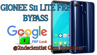 GIONEE S11 LITE google account bypass [upl. by Khalsa]