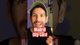 Madrid City Card  Tarjeta Turística travel madrid vlog citycard [upl. by Atiekal664]