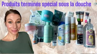 Produits terminés spécial sous la douche Enotime Head amp shoulders Gallinée Hairburst Foréo… [upl. by Barr]