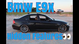 BMW E90 E91 E92 E93 HIDDEN FEATURES YOU DIDNT KNOW ABOUT [upl. by Naitsirhc]