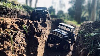 Scale crawling and recovering in our crawler track [upl. by Marcile]