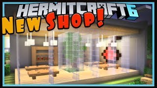 Hermitcraft Season 6 Fun New Shop Idea Minecraft 113 survival lets play Ep12 [upl. by Adyol]