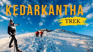 Kedarkantha Trek Guide  Juda Ka Talab To Kedarkantha Trek Vlog  Best Winter Trek  The Summit Day [upl. by Ymarej]