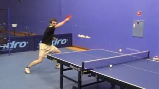 Test DHS Hurricane 3 Neo provincial world tabletennis [upl. by Nywra597]