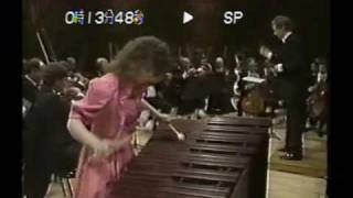 Evelyn Glennie plays Ney Rosauro Marimba Concerto II [upl. by Ernest]