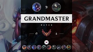 Grandmaster Match Super Ahri vs Super Skarner  KR server Patch 1410 [upl. by Ydnirb510]