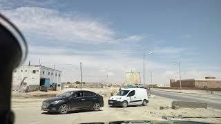 Driving in Nouakchott Mauritania Street of Nouakchott Mauritania [upl. by Noletta998]