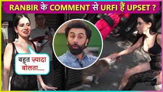 Urfi Javed Upset With Ranbir Calling Her Fashion Choice Bad Says  Kuch Original Soch Ke [upl. by Ayekin847]