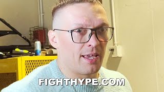 USYK IMMEDIATE REACTION TO LOMACHENKO DROPPING amp DOMINATING RICHARD COMMEY IN UNANIMOUS DECISION WIN [upl. by Kylie383]