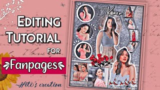 Editing Tutorial for Fanpages ✿❥ [upl. by Kozloski]