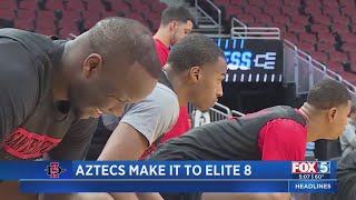 Aztecs Make It To Elite 8 [upl. by Hplar372]