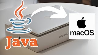 Install Java on a Mac  Java JDK  JRE [upl. by Akimet211]