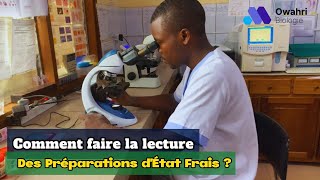 Techniques de Lecture des Préparations dÉtat Frais pour Examen Parasitologique des Selles Partie 4 [upl. by Bethesde]