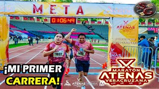 Mi participación en el Maratón Atenas Veracruzana 2023 Xalapa Veracruz  VLOG [upl. by Aokek]