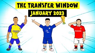 TRANSFER WINDOW JANUARY 2023 Enzo Fernandez Sabitzer Cancelo and more [upl. by Christina]