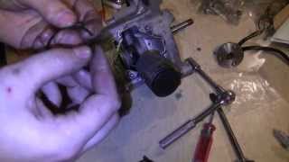 How to Drop amp Rebuild a Honda Hobbit PA50 II Moped Engine Step by Step [upl. by Siramay]