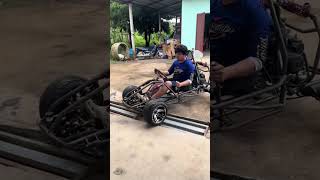 Gokart rakitan kreativitas tanpa batas‼️modifikasi review motor [upl. by Martel235]