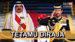 Sultan Brunei Raja Bahrain berangkat ke Istiadat Pertabalan Agong [upl. by Benita]