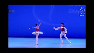 YAGP FINALS 2022  Harlequinade Pas de Deux [upl. by Ahsoek]