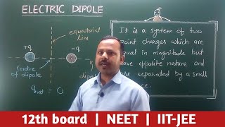 11 Electric dipole and Electric dipole moment  12th  physics handwritten notes cbse [upl. by Aloivaf]