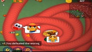 Wormateio The Running Tiny Worm Epic Adventure in interesting moment [upl. by Enyaz]