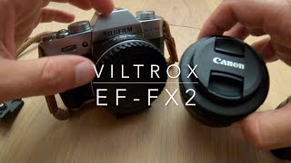 Viltrox EFFX2 speedbooster for Fujifilm [upl. by Esilahc322]