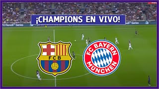 🔴 BARCELONA vs BAYERN MUNICH EN DIRECTO ⚽ LAMINE YAMAL VS KANE  CHAMPIONS  LA SECTA DEPORTIVA [upl. by Evad]