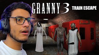 Most Intense Granny 3 Train Escape [upl. by Ynohtna]