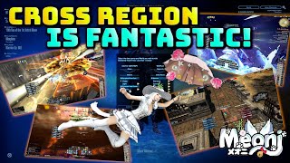 FFXIV Cross Region Travel Is Fantastic  First Thoughts [upl. by Hgeilyak]