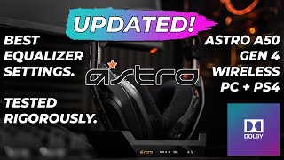 BEST ASTRO A50 EQ SETTINGS 2021 NEW AND IMPROVED [upl. by Eahsat]