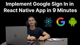 StepbyStep Guide Implementing Google SignIn Using React Native with Firebase Android [upl. by Rolf]