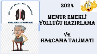 EMEKLİ YOLLUĞU HESAPLAMA 2024 [upl. by Elora]