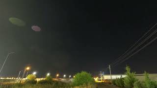 Timelapse 23 Antalya airport Antalya approach nightlapse [upl. by Yren]