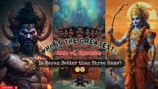 राम और रावण में अंतर🧐 Ram vs Ravana🤯Ravana better than ShreeRama🤔ram ramayan hinduism [upl. by Dedrick]