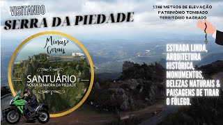 Subindo a Serra da Piedade e conhecendo todo Santuário Sobrevoo de Drone Você já conhece [upl. by Petronilla]