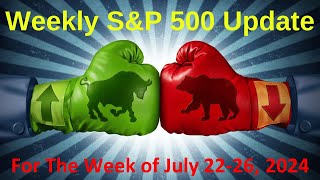 SampP 500 Weekly Market Update for Monday July 2226 2024 [upl. by Willey]